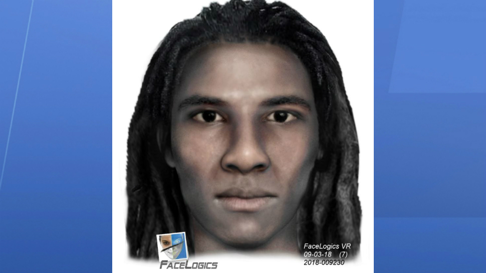 Police released this sketch Monday afternoon of a man who identified himself as "Antwan," who reportedly was with Jordan and his mother before attacking the woman. Anyone with information on his location is asked to call 911.